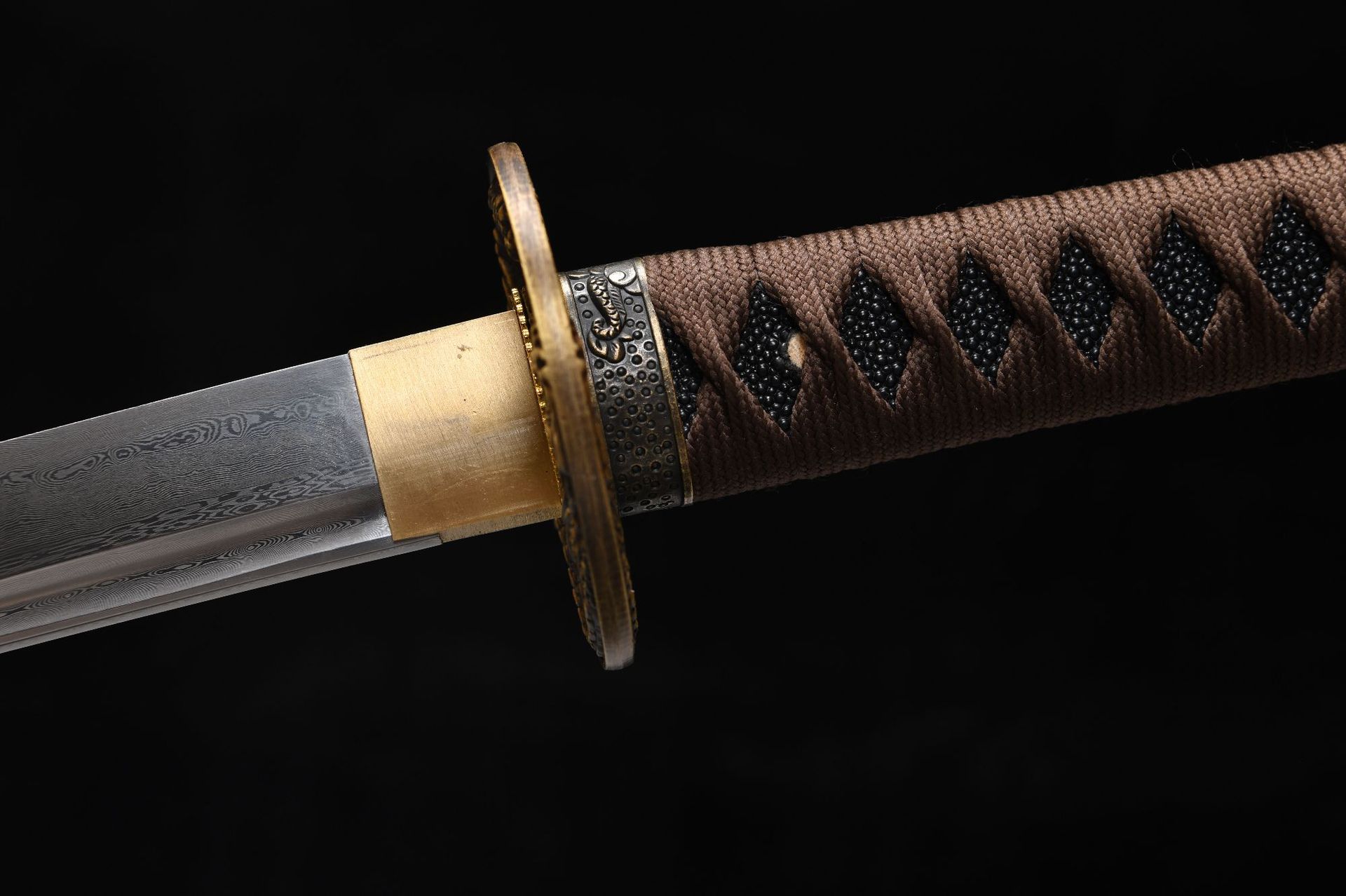 680 新款手作长款26寸高性能百炼钢武士刀—龙王打刀 编号