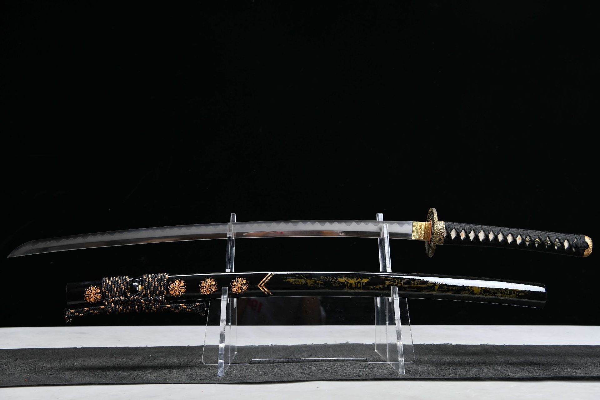 1160 新款手作 长款26寸T10烧刃仕上研武士刀—— 炎龙打刀 编号:840872309281316 - 大祚榮刀劔 대조영도검 网站图片 ...
