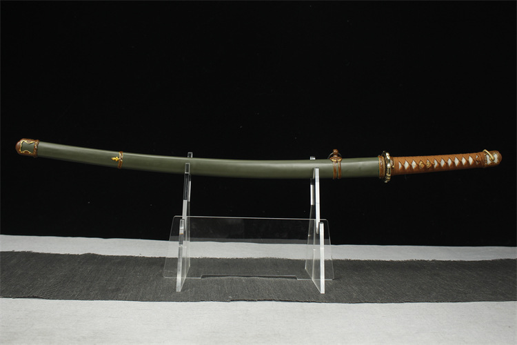 26寸銅装鋒鋼超鏡面武士刀『鏡面紅武士』 古兵器 武具 刀装具 日本刀 居合刀 26寸銅装鋒鋼超鏡面武士刀『鏡面紅武士』 古兵器 武具