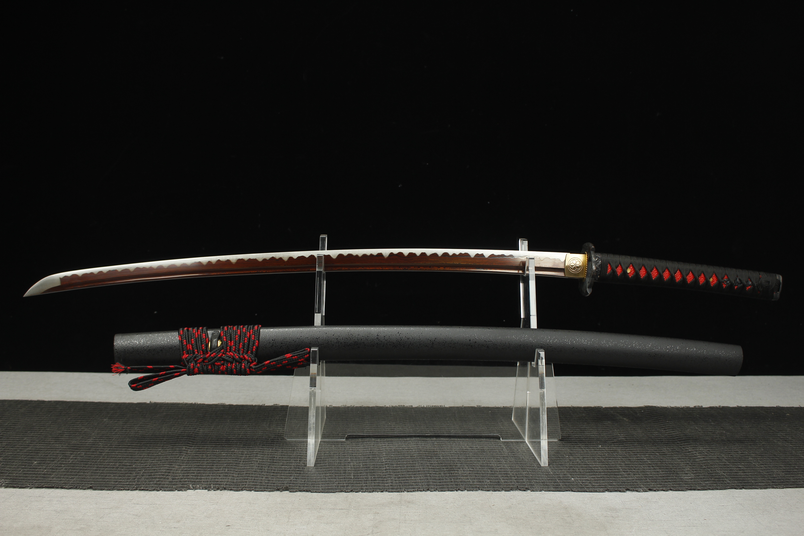 长款26寸新款打刀武士刀——双斧战刃 - 大祚榮刀劔 대조영도검 网站图片授権给大祚榮刀劔獨家使用,不许韓國其它企业盗版,发现盗用行为必究法