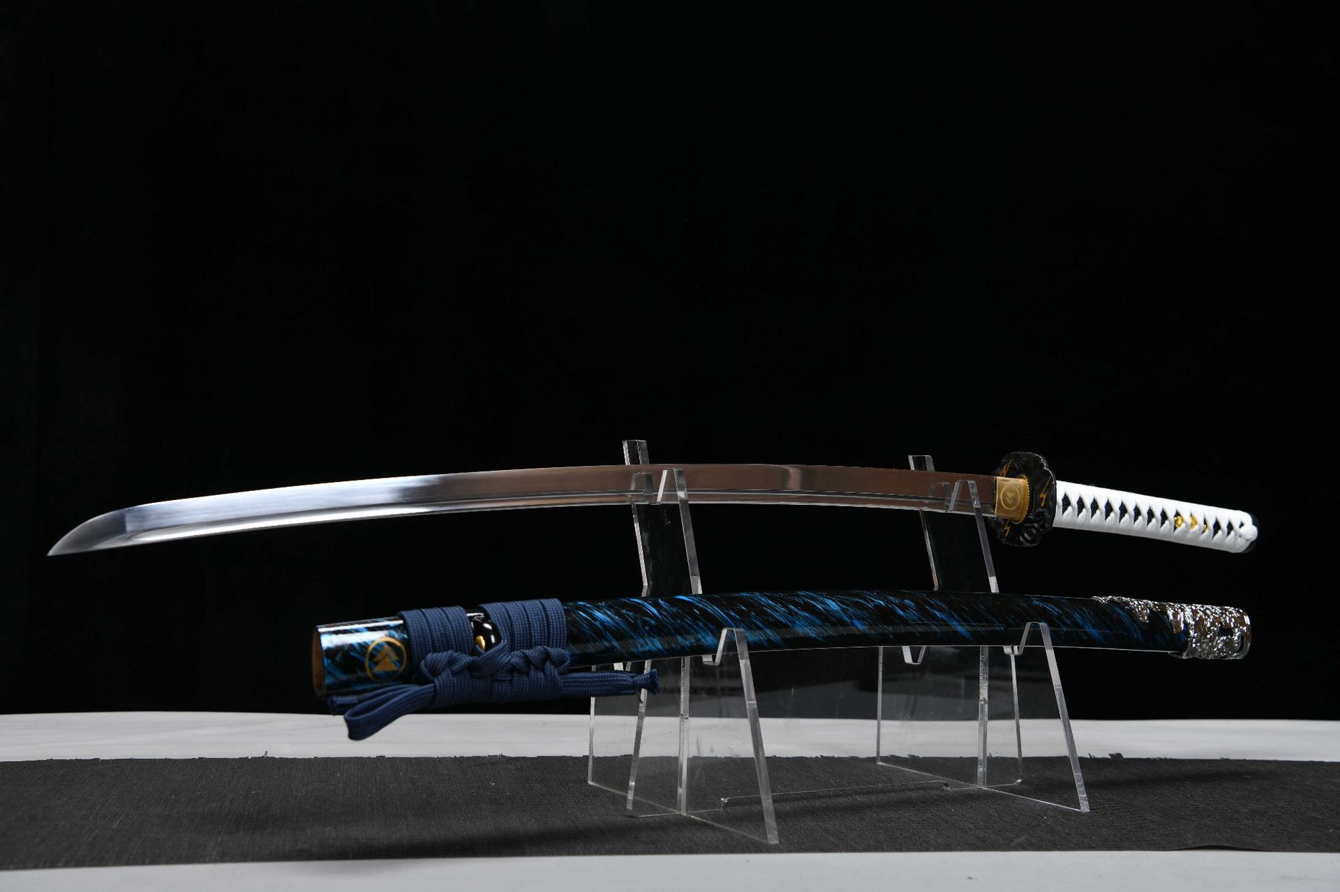 600 新款手作 长款26寸高锰钢武士刀——对马岛之魂主角境景仁佩刀 编号:020872310201335 - 大祚榮刀劔 대조영도검 网站 ...