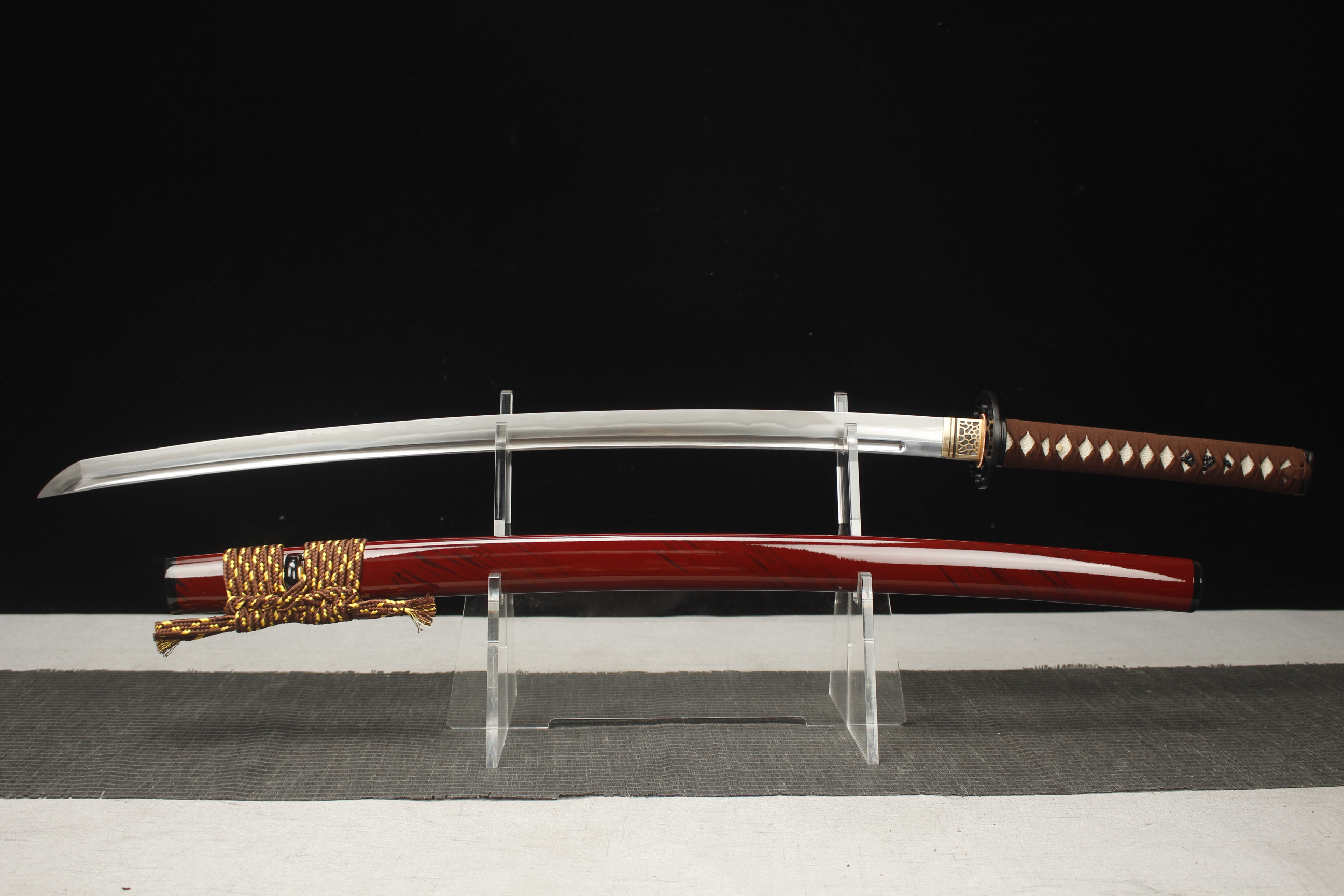 长款26寸本三枚武士刀打刀(一) - 大祚榮刀劔 대조영도검 网站图片授権给大祚榮刀劔獨家使用,不许韓國其它企业盗版,发现盗用行为必究法