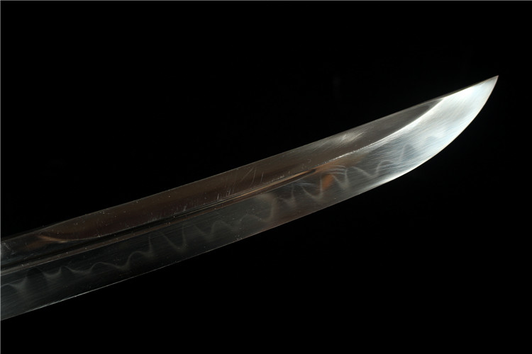 新款:T10烧刃花梨木一体镐造小乌丸短刀--绝影刄- 大祚榮刀劔대조영도검