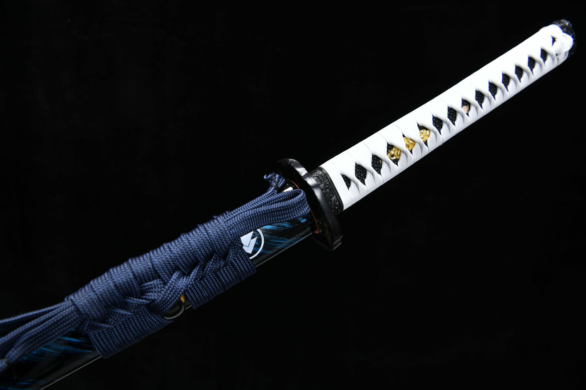 580 新款手作 长款26寸高锰钢武士刀——酒井(Sakai)之刃(对马岛之魂主人公境井仁武器) 编号:910872311011339 - 大 ...