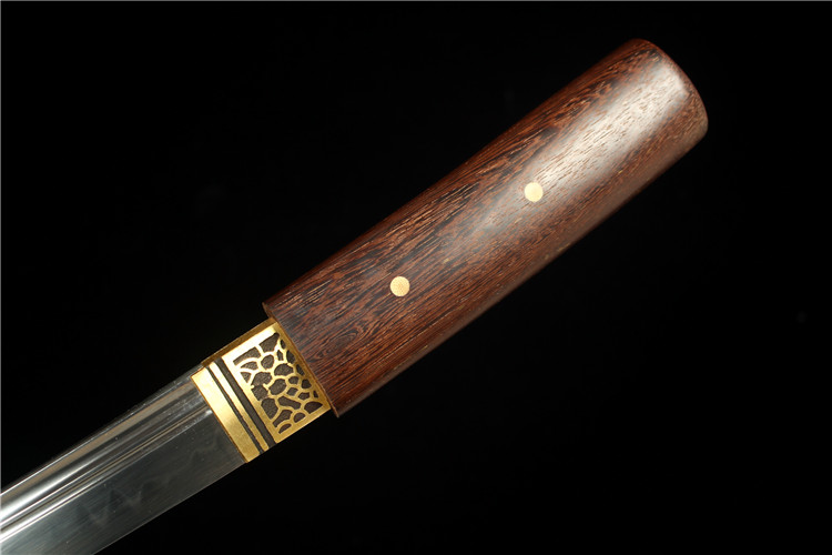 新款:T10烧刃花梨木一体镐造小乌丸短刀--绝影刄- 大祚榮刀劔