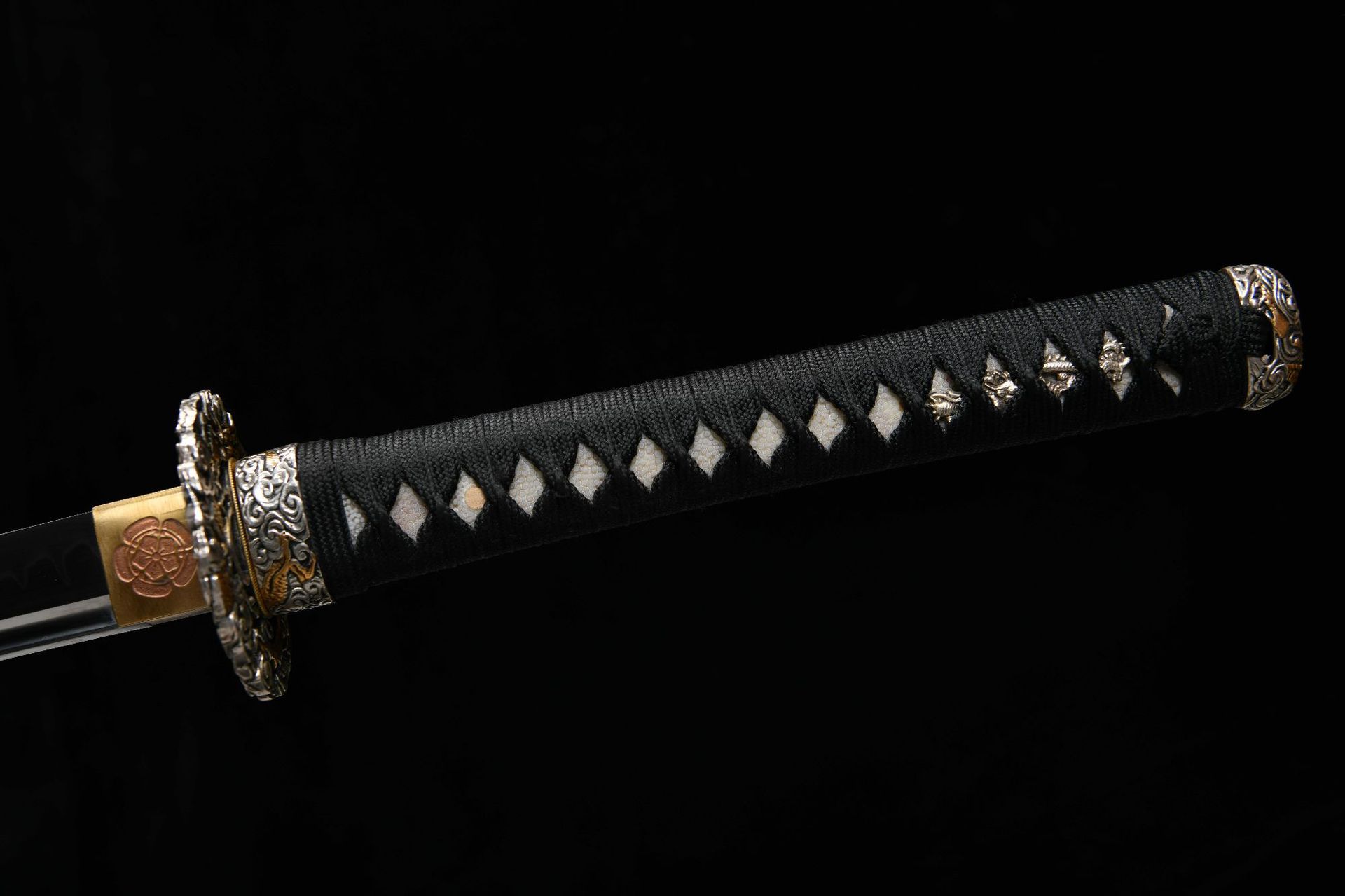 1200 新款手作 长款26寸T10烧刃武士刀——卷云龙 编号：050872311011344 - 大祚榮刀劔 대조영도검 网站图片授権给大祚 ...