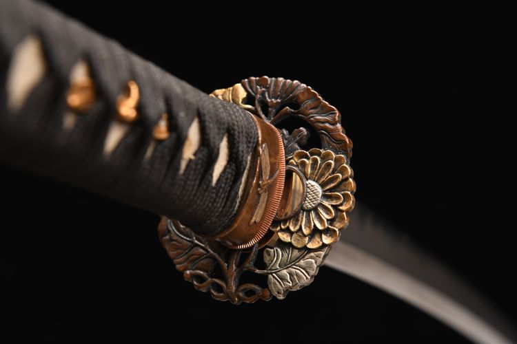 1960 长款26寸花纹钢烧刃格斗研手作武士刀打刀——曙光 编号:58087230304888 - 大祚榮刀劔 대조영도검 网站图片授権给大祚 ...